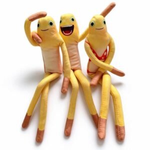 Funny Pop Plush Doll,Bendable Cartoon Soft Dolls Spoof Gift