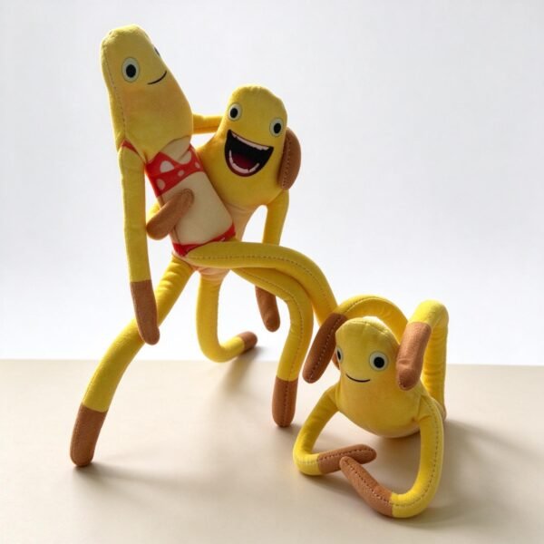 Funny Pop Plush Doll,Bendable Cartoon Soft Dolls Spoof Gift