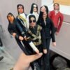 Michae Bendable Pop Star Plush Doll，6pcs